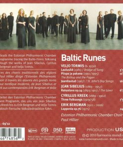 Tormis*, Sibelius*, Kreek*, Bergman* - Estonian Philharmonic Chamber Choir, Paul Hillier-1