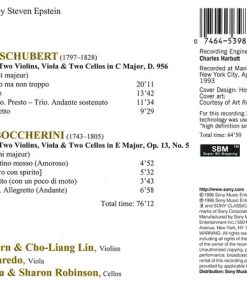 Schubert*, Boccherini*, Isaac Stern, Cho-Liang Lin, Jaime Laredo, Yo-Yo Ma, Sharon Robinson (2)-1