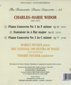 Charles-Marie Widor - Markus Becker (4), BBC National Orchestra Of Wales, Thierry Fischer (2)-1