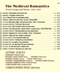 Anonymous, Guillaume Dufay, Guillaume de Machaut, Jacob de Senleches, Johannes De Lymburgia, Paolo Da Firenze, Solage, J. De Porta, Gilet Velut - Gothic Voices (2), Christopher Page-3