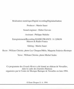 Rameau*, Les Arts Florissants, William Christie, Daneman* - Rime* - Agnew* - Rivenq* - Cavallier*-4
