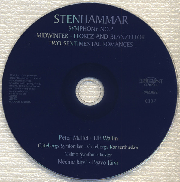 Wilhelm Stenhammar ・ Cristina Ortiz ・ Love Derwinger ・ Malmö Symfoniorkester* ・ Göteborgs Symfoniker ・ Neeme Järvi ・ Paavo Järvi-4