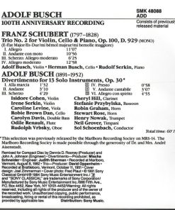 Adolf Busch, Franz Schubert, Hermann Busch, Rudolf Serkin-2