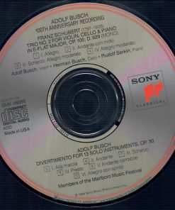 Adolf Busch, Franz Schubert, Hermann Busch, Rudolf Serkin-4