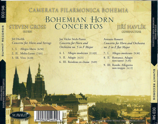 Steven Gross, Jiří Havlík (2), Camerata Filarmonica Bohemia-2