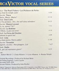 Jussi Bjoerling* with Robert Merrill, Zinka Milanov, Licia Albanese, Renata Tebaldi-1