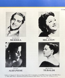 Jussi Bjoerling* with Robert Merrill, Zinka Milanov, Licia Albanese, Renata Tebaldi-4