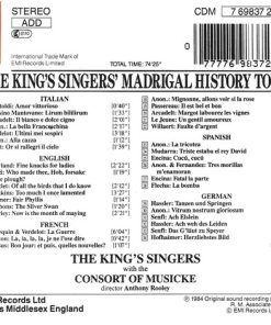 The King's Singers With The Consort Of Musicke, Anthony Rooley-1