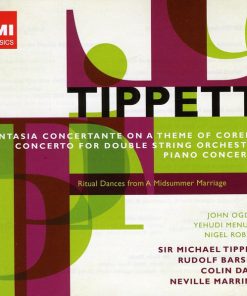 Tippett* - John Ogdon, Yehudi Menuhin, Nigel Robson, Sir Michael Tippett, Rudolf Barshai, Colin Davis*, Neville Marriner*-0