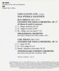 Cho-Liang Lin, Esa-Pekka Salonen / Sibelius* • Nielsen*-1