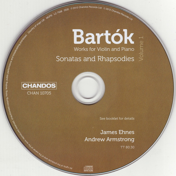 Bartók* - James Ehnes, Andrew Armstrong-2