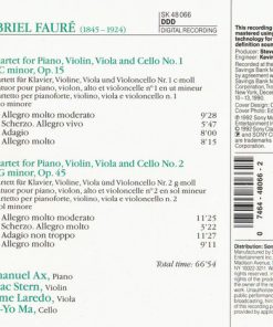 Fauré*, Emanuel Ax, Isaac Stern, Jaime Laredo, Yo-Yo Ma-1