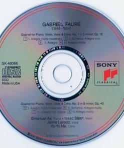 Fauré*, Emanuel Ax, Isaac Stern, Jaime Laredo, Yo-Yo Ma-2
