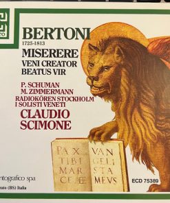 Bertoni*, P. Schuman*, M. Zimmerman*, Radiokören Stockholm*, I Solisti Veneti, Claudio Scimone-0