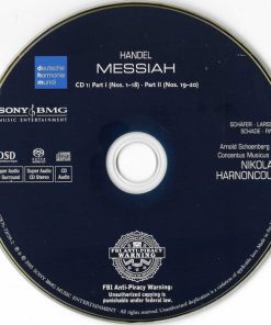 Handel*, Nikolaus Harnoncourt, Concentus Musicus Wien, Christine Schäfer, Anna Larsson (2), Michael Schade, Gerald Finley-2