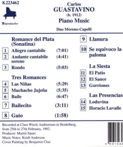 Carlos Guastavino, Duo Moreno-Capelli-1