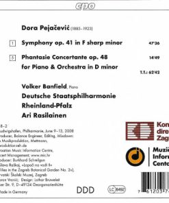 Dora Pejačević - Volker Banfield, Deutsche Staatsphilharmonie Rheinland-Pfalz* - Ari Rasilainen-3