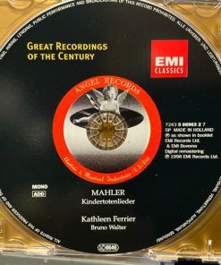 Mahler* · Gluck* · Greene* · Handel* · Mendelssohn* · Purcell* · Kathleen Ferrier · Bruno Walter-2