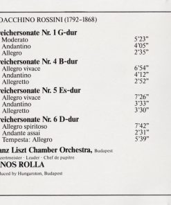 Gioacchino Rossini / Franz Liszt Chamber Orchestra*, János Rolla-4