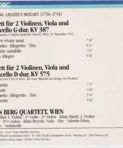 Wolfgang Amadeus Mozart - Alban Berg Quartett-1