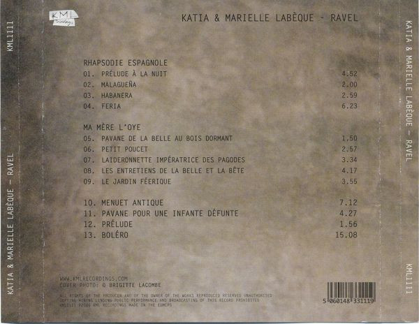 Maurice Ravel, Katia Et Marielle Labèque-1