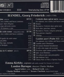 Händel*, Emma Kirkby, London Baroque-1