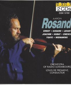 Aaron Rosand – Ernst* • Godard* • Lehar* • Joachim* • Hubay* • Enesco* • Ysaye* • Wieniawski* – Orchestra Of Radio Luxembourg / Louis De Froment-0