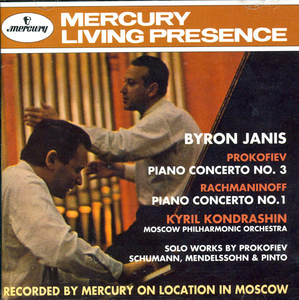 Byron Janis - Prokofiev* / Rachmaninoff* - Kyril Kondrashin* - Moscow Philharmonic Orchestra-0
