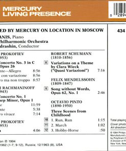 Byron Janis - Prokofiev* / Rachmaninoff* - Kyril Kondrashin* - Moscow Philharmonic Orchestra-1