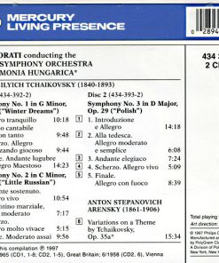 Tchaikovsky* / Arensky*, London Symphony Orchestra, Antal Dorati-1