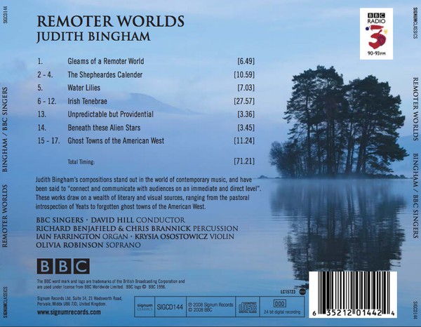 BBC Singers, David Hill, Judith Bingham-1