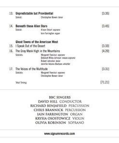 BBC Singers, David Hill, Judith Bingham-3