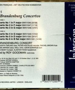 Bach* - The Brandenburg Consort*, Roy Goodman-1