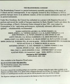 Bach* - The Brandenburg Consort*, Roy Goodman-4
