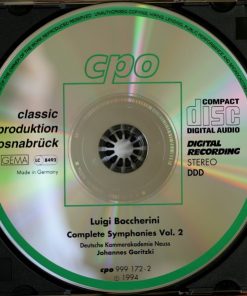 Luigi Boccherini – Deutsche Kammerakademie Neuss, Johannes Goritzki-2