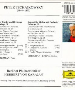 Peter Tschaikowsky* : Karajan*, Lazar Berman · Christian Ferras · Berliner Philharmoniker-1