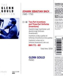 J. S. Bach*, Glenn Gould-1