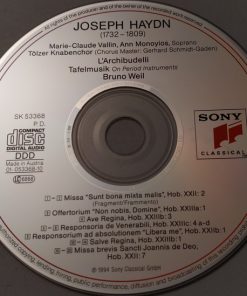Joseph Haydn - Marie-Claude Vallin · Ann Monoyios · L'Archibudelli · Tafelmusik* · Tölzer Knabenchor · Bruno Weil-2