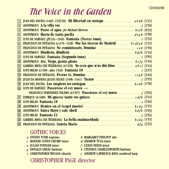 Gothic Voices (2) / Christopher Page With Christopher Wilson (2) And Andrew Lawrence-King-2