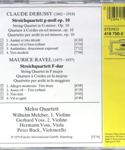 Debussy* / Ravel* - Melos Quartett-1