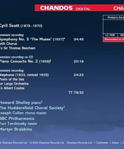 Cyril Scott - Howard Shelley, The Huddersfield Choral Society*, BBC Philharmonic, Martyn Brabbins-4