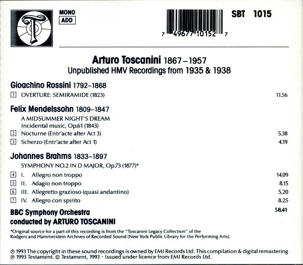 Arturo Toscanini, BBC Symphony Orchestra-2