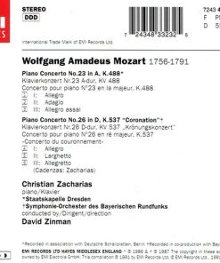 Wolfgang Amadeus Mozart - Christian Zacharias, David Zinman, Staatskapelle Dresden, Symphonie-Orchester Des Bayerischen Rundfunks-1