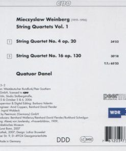 Mieczysław Weinberg - Quatuor Danel-1