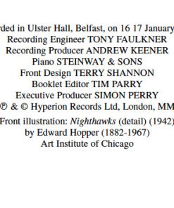 Leonard Bernstein | William Bolcom, Marc-André Hamelin, The Ulster Orchestra*, Dmitry Sitkovetsky-2