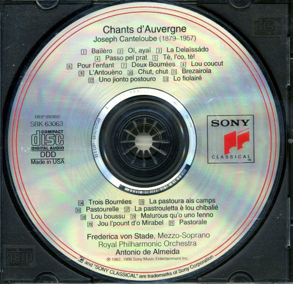 Canteloube* - Frederica Von Stade, Royal Philharmonic Orchestra, Antonio De Almeida-2