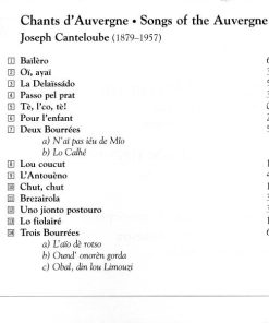 Canteloube* - Frederica Von Stade, Royal Philharmonic Orchestra, Antonio De Almeida-3