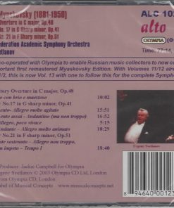 Nikolai Myaskovsky / Russian Federation Academic Symphony Orchestra*, Evgeny Svetlanov*-3