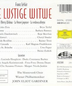 Franz Lehár - Cheryl Studer, Boje Skovhus*, Barbara Bonney, Rainer Trost, Bryn Terfel, The Monteverdi Choir, Wiener Philharmoniker, John Eliot Gardiner-1