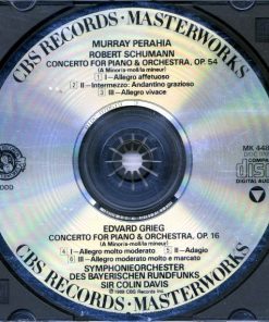 Schumann* / Grieg* - Murray Perahia, Symphonieorchester Des Bayerischen Rundfunks*, Sir Colin Davis-2
